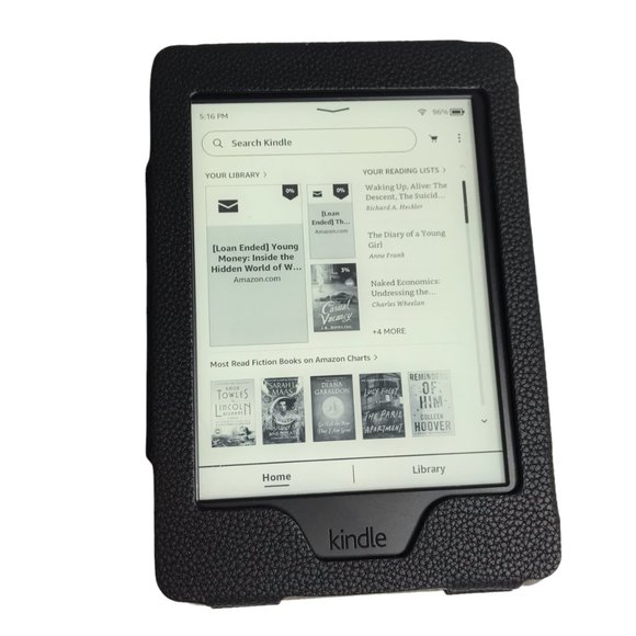Leather Case Protector for Amazon Kindle Paperwhite eReader - Fintie Folio Case - Picture 3 of 9